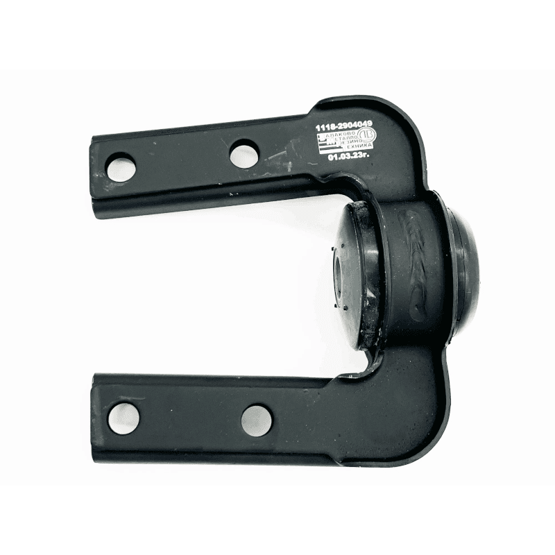 Кронштейн переднего шарнира растяжки с подушкой